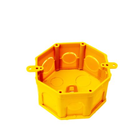 CAIXA DE LUZ HEXAGONAL COM FUNDO MÓVEL SIMPLES